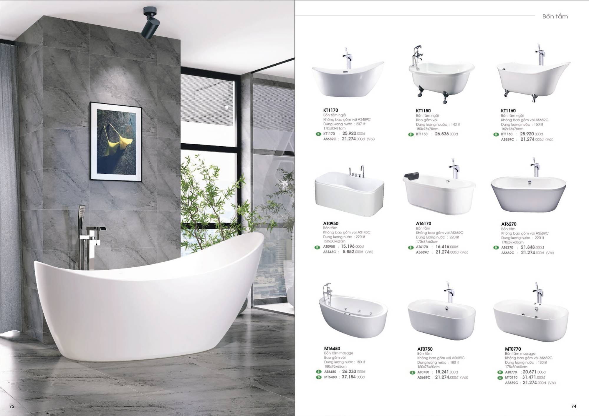 Thiết bị vệ sinh CAESAR Catalogue và Bảng giá mới nhất 2024 / Page 38